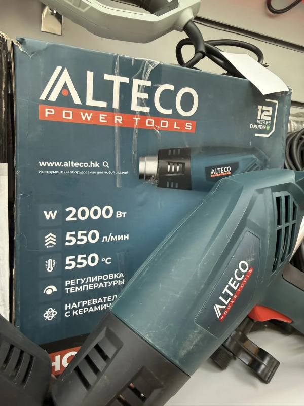 Строительный фен Alteco HG0606